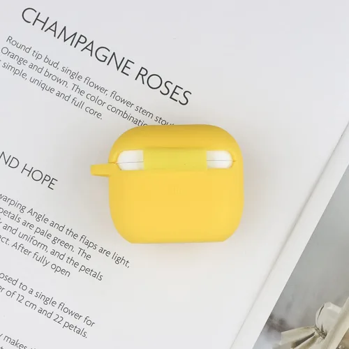 Miniatura 6 de Wonhibo Funda para Airpods 3, linda funda de animal Kawaii para Airpod de 3ª generación 2021 con llavero (pato)