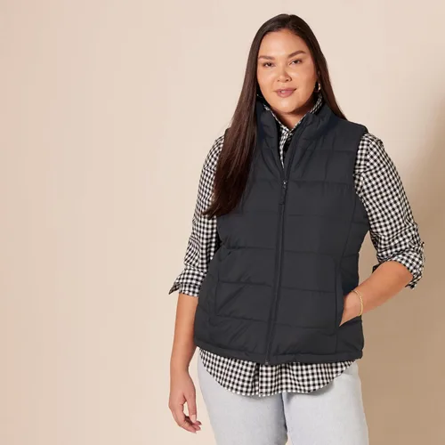 Miniatura 6 de Tienda Essentials Chaleco de peso medio, para mujer