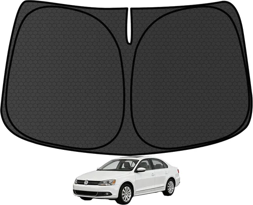 Miniatura 88 de Civic - Parasol para parabrisas Honda Civic 2022-2024 2025 (no para Honda 2022 Sport), visera frontal gruesa plegable 1:1, mantiene tu automóvil más