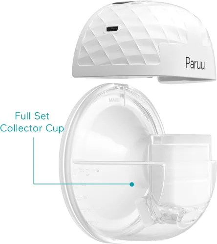 Miniatura 5 de Paruu P10 - Juego completo de tazas de colector, piezas originales de extractor de leche, accesorios de repuesto para extractor de leche portátil, 1