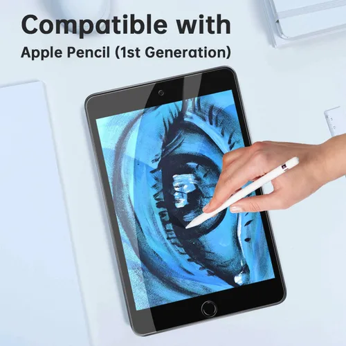 Miniatura 4 de Paquete de 2 protectores de pantalla para iPad Mini 5 Película de vidrio templado ultra transparente para iPad Mini 4 2015 Protector de pantalla