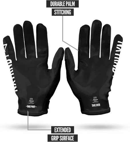 Miniatura 4 de Nxtrnd G1 - Guantes de fútbol juvenil, guantes receptores adhesivos para niños