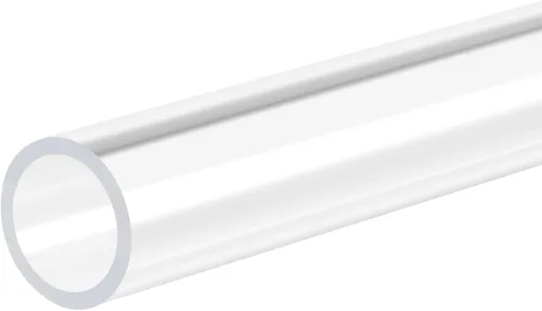 Miniatura 55 de MECCANIXITY Tubo acrílico rígido redondo tubo transparente 0.236 in ID 0.315 in OD 12.008 in longitud para lámparas y linternas, sistema