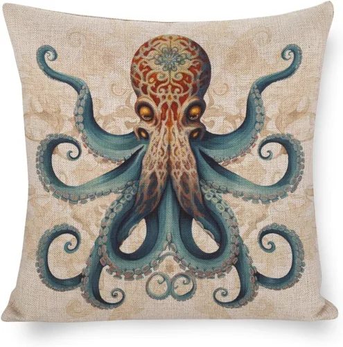 Miniatura 13 de Fundas de almohada coloridas con diseño de grupo de pájaros en un árbol, fundas de almohada frescas con pintura al óleo de pájaros en rama de árbol