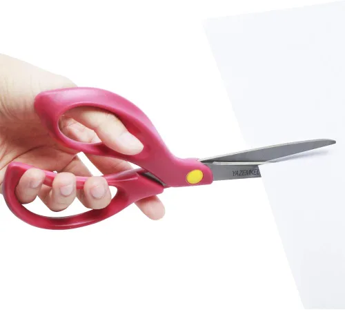 Miniatura 7 de Tijeras zurdas de acero inoxidable, paquete de 3, 8 pulgadas