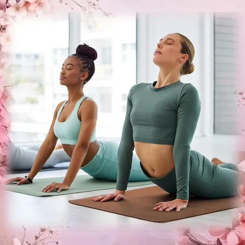 Miniatura 5 de Timgle Paquete de 6 alfombrillas de yoga antideslizantes a granel para ejercicio, esterilla de yoga gruesa, antideslizante, resistente a desgarros