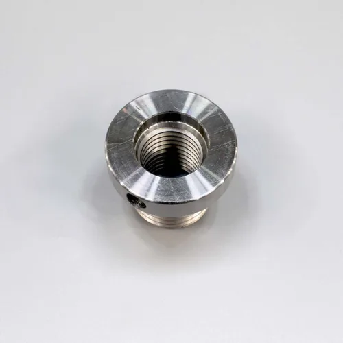Miniatura 9 de Hurricane Turning Tools, Adaptador de husillo de cabezal para torno de madera, convierte husillo TPI de 1 "x 8 a M33 x 0.138 in