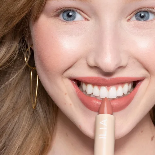 Miniatura 3 de ILIA - Lápiz labial de color bloque Maquillaje no tóxico, vegano, libre de crueldad, hidratante + de larga duración, color sin moverse