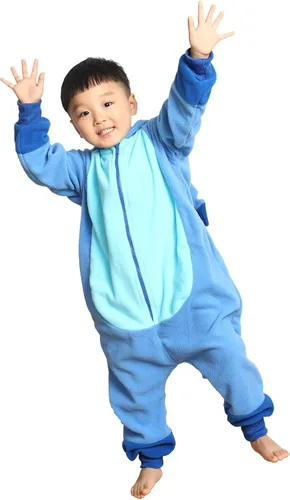 Miniatura 2 de OGU' DEAL Pijama de animal para niños, disfraz de una pieza para Halloween, cosplay, traje de dibujos animados para niños y niñas