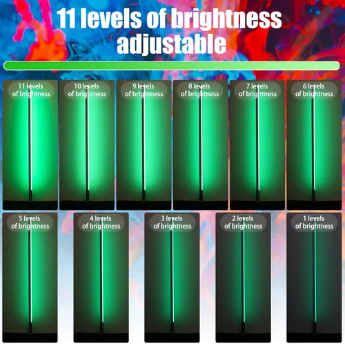 Miniatura 4 de Luz de video LED portátil Mood1 para fotografía, regulable y memoria, batería integrada de 2000 mAh, lámpara de foto RGB de 4 pies para YouTube