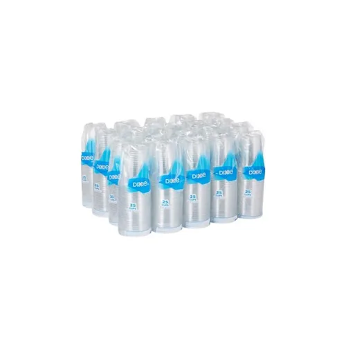 Miniatura 3 de Dixie - Vasos fríos de plástico PETE de 12 onzas, CPET12DX, 500 tazas, transparentes, 25 tazas por manga, 20 fundas por caja