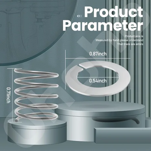 Miniatura 2 de Resorte y arandela de acero inoxidable 304 para mezcladores Kitchenaid de 3.5 cuartos a 7 cuartos de galón (excluidos los modelos mini). Protege
