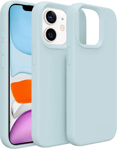 Miniatura 27 de PinLiSheng Funda mate para iPhone 11, funda protectora dura y delgada con protección a prueba de golpes, funda trasera translúcida y mate para Gris