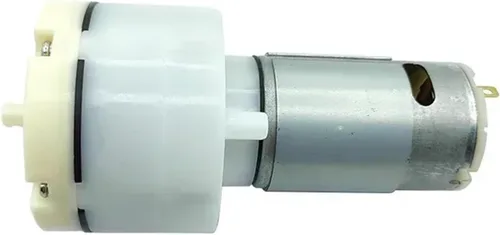 Miniatura 3 de 1 unidad 12V 15LPM gran flujo alta presión mini 555 vacío bomba de aire presión negativa succión diafragma bomba DIY Packer Inflador