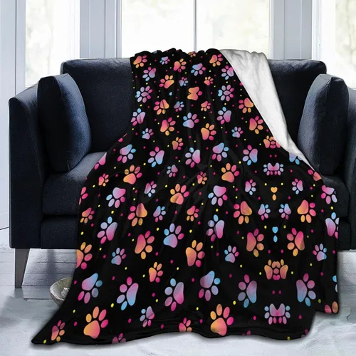 Miniatura 10 de Beagle - Manta temática de 50 x 60 pulgadas, ligera y compacta para plegarse fácilmente, no hace bolitas, resistente a las arrugas y a prueba