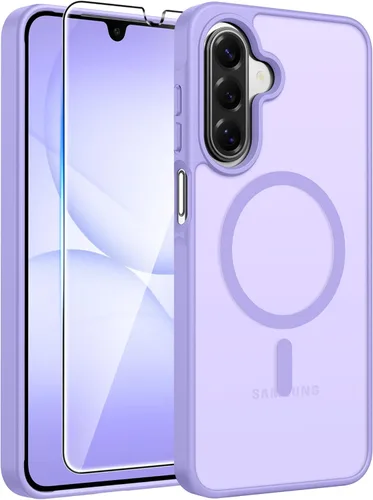 Miniatura 15 de FNTCASE Funda para iPhone 13 Pro: Fundas magnéticas translúcidas mate delgadas con protector de pantalla de vidrio templado
