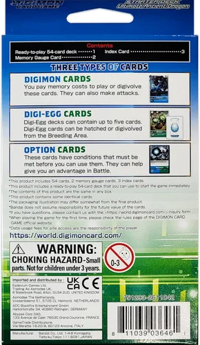 Miniatura 2 de Bandai Juego de cartas Digimon: Baraja de inicio - Dragón antiguo ST9 Juego de cartas A partir de 6 años 2 jugadores 10 minutos de tiempo