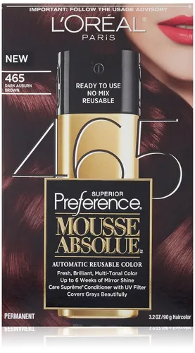 Miniatura 7 de L 'Oreal Paris Color de pelo Superior preferencia Mousse ABSOLUE 800 rubio medio puro