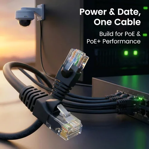 Miniatura 7 de Paquete de Cable Ethernet Cat 6 GEARit - Pack de 10 cables de conexión Ethernet Cat6 de 15 pies Cable de conexión de red RJ45, conectores dorados