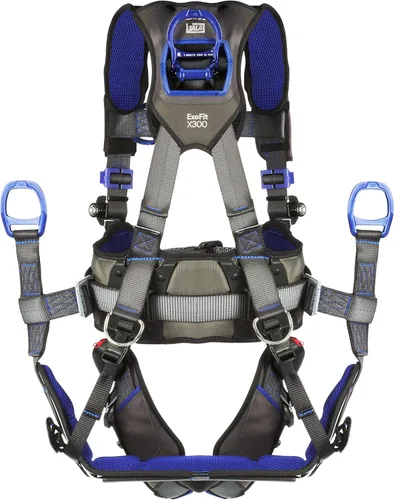 Miniatura 4 de 3M DBI-SALA ExoFit X300 Comfort - Arnés de seguridad de suspensión de posicionamiento de escalada en torre, protección contra caídas