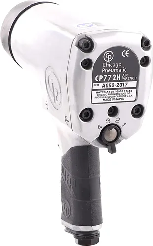 Miniatura 7 de Chicago Pneumatic CP772H - Llave de impacto neumática (3/4 de pulgada), herramienta de reparación y montaje industrial, mango de pistola, embrague