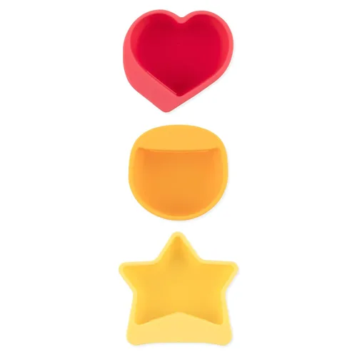 Miniatura 11 de Bumkins Baby Silicone Little Dippers, se fija a cuencos, platos y platos, taza de salsa, sostiene condimentos, salsas, salsas, puré, coberturas