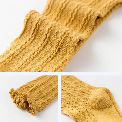 Miniatura 6 de DRESHOW BQUBO - Calcetines de vestir para bebé, calcetines de algodón para niñas pequeñas
