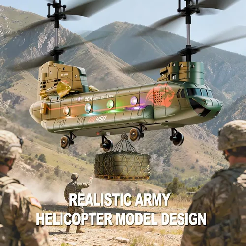 Miniatura 3 de XIKOTEC Helicóptero de control remoto, helicópteros RC con retención de altitud, despegue y aterrizaje con una tecla, luz LED, recordatorio