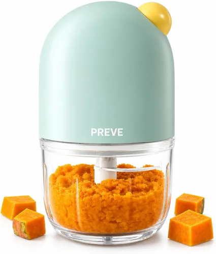 Fabricante eléctrico de alimentos para bebés, procesador de alimentos para bebés de 10.1 fl oz con motor de 150 W, licuadora de puré para bebés,