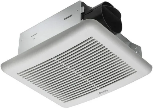 Miniatura 4 de DELTA ELECTRONICS (AMERICAS) LTD. BreezSlim SLM50 - Ventilador de baño de escape de 50 CFM, color blanco