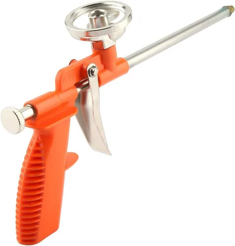 Miniatura 6 de Pistola de espuma, Pistola de aislamiento de espuma de pulverización de aluminio, Herramienta aplicadora de sellado de llenado y llenado de pistola