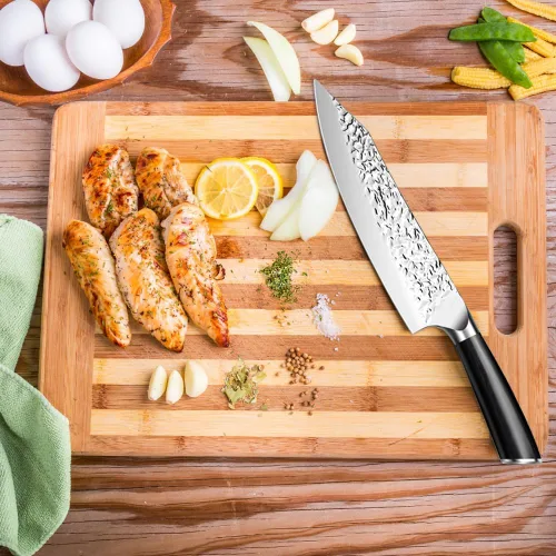 Miniatura 7 de Cuchillo de chef de 8 pulgadas, cuchillo de chef súper afilado, cuchillo de cocina para cocinero casero, cuchillo universal de acero inoxidable al