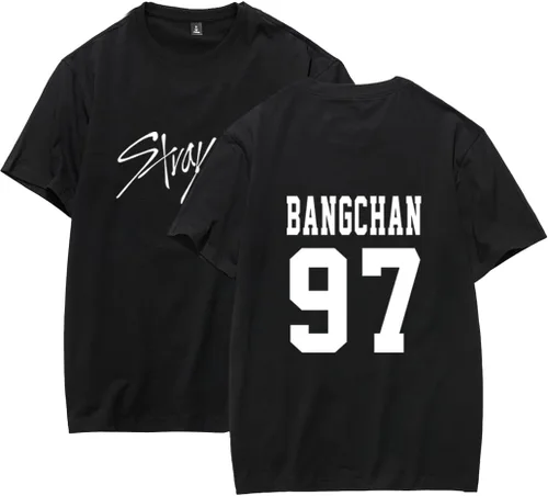 JUNG KOOK SKZ Apoyo Camiseta Skz Merch Felix Bangchan Hyunjin Changbin Jeongin Jisung Leeknow Seungmin Camiseta Playera Tops