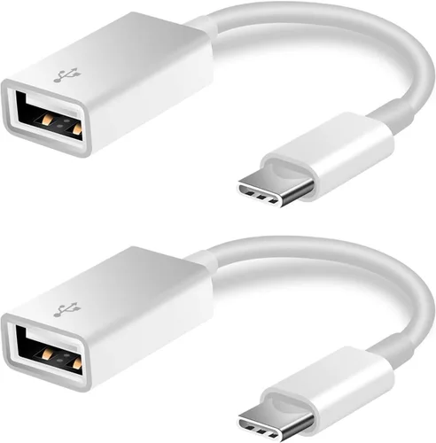 Miniatura 7 de Adaptador USB C a USB [Paquete de 2], Cable OTG Tipo C Macho a USB A Hembra Adaptador Usb a Usbc-c Compatible con Macbook Pro/Air iPad Pro 2022 2021