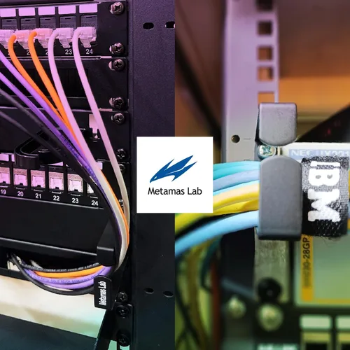 Miniatura 7 de Paquete de 10 anillos metálicos de 1U en D para administrador de cables, anillo de gestión de cables, gancho de gestión de cables para cables