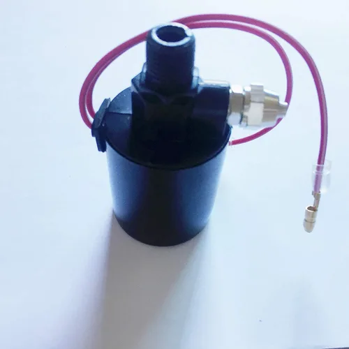 Miniatura 6 de Válvula solenoide de bocina de aire negro 12V piezas de camión Piezas de bocina Cuerno eléctrico Válvulas electrónicas Camión Electroválvula