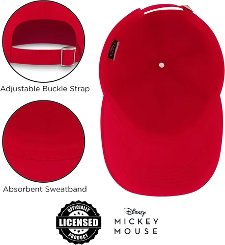 Miniatura 15 de Disney Gorra de béisbol para hombre, sombrero ajustable de Mickey Mouse para adultos
