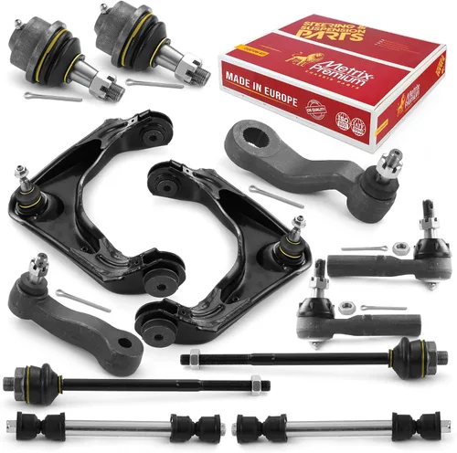 Miniatura 47 de Metrix Premium Chassis Parts - Kit de suspensión delantera de 10 piezas para BMW X5 2007-2013, BMW X6 2008-2014, reemplazo, fabricado en Europa