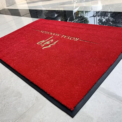 Miniatura 12 de Tapetes comerciales personalizados con logotipo personalizado, tapete de entrada grande, rascador de zapatos, tapete de entrada antideslizante
