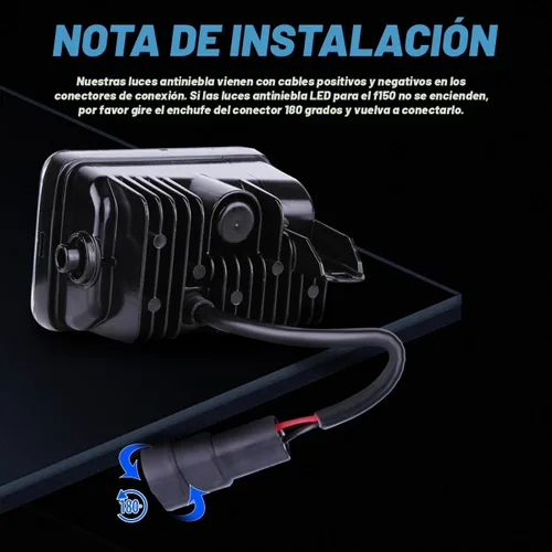 Miniatura 4 de BICYACO Luces antiniebla LED mejoradas para Ford F150 2015-2020, F250 F350 F450 F550 Super Duty 2015-2020, kit de montaje de luces antiniebla LED