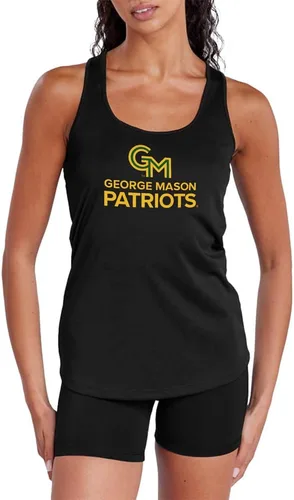 Miniatura 163 de Camiseta deportiva sin mangas oficial de NCAA Collegiate para mujer, con espalda cruzada, colección con logotipo primario