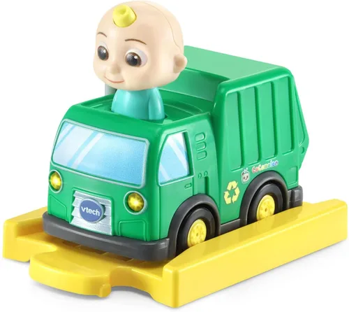 Miniatura 3 de VTech CoCoMelon Go! Go! Smart Wheels Camión y pista de reciclaje de JJ