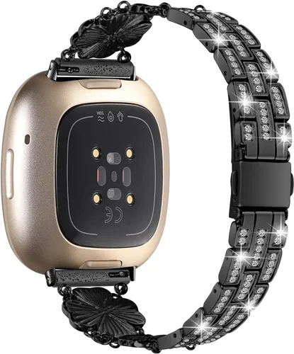 TenCloud Correas de pulsera compatibles con Amazfit GTS 2 Mini/GTS 4 Mini/GTS 2/Bip U/Bip 3/Bip 3 Pro, banda de metal para reloj Bip 3 bandas para