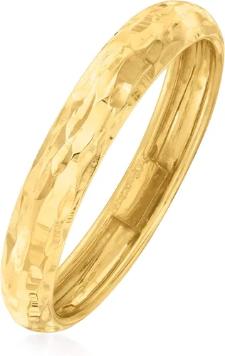 Miniatura 3 de Ross-Simons Italian 14kt Yellow Gold Diamond-Cut Ring