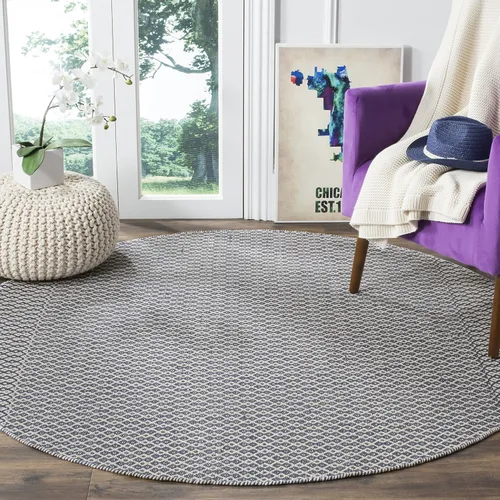 Miniatura 8 de SAFAVIEH Colección Montauk - Alfombra decorativa de 2 pies 3 pulgadas x 4 pies, color marfil y negro, hecha a mano de algodón estilo bohemio rural