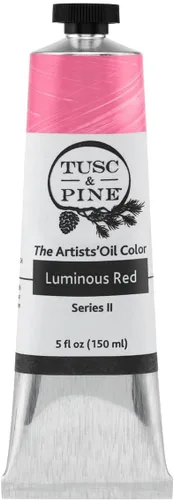 Miniatura 80 de Tusc & Pine Pintura al óleo Artist – Alizarin Crimson, 1.4 fl oz, sin amarilleo, consistencia rica y cremosa, carga máxima de pigmento, pinturas al