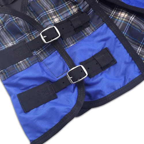 Miniatura 2 de Manta de 600 denieres Ripstop para Mini Caballo - Relleno de 0g, Ligera, Impermeable, Transpirable, Hoja de Lluvia para Poni/Burro en Miniatura