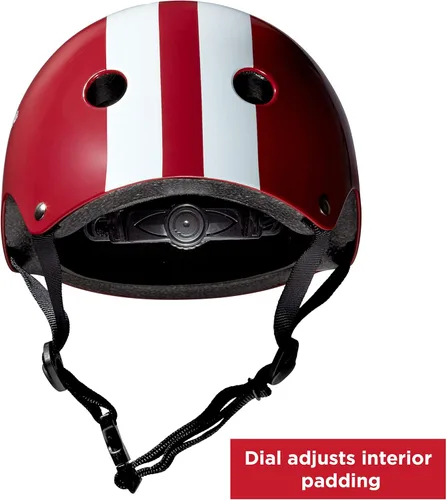 Miniatura 3 de Radio Flyer Casco, casco de bicicleta para niños y niños de 2 a 5 años, rojo Rojo brillante