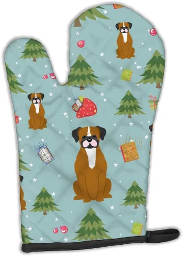 Miniatura 33 de Caroline's Treasures BB2732OVMT Dog House Collection Border Collie - Guante de horno grueso resistente al calor para sartenes calientes y horno
