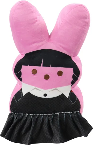 Miniatura 16 de Animal Adventure Peeps 4" Juguete de peluche de conejo Palm Pet coleccionable Azul